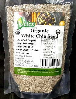 Organic White Chia Seed